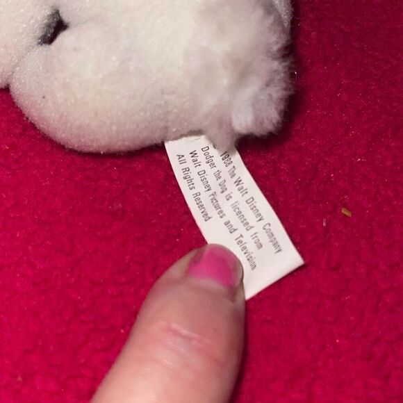 1988 McDonald’s Disney Oliver and Company Dodger & Oliver Plush Ornaments - Picture 6 of 8